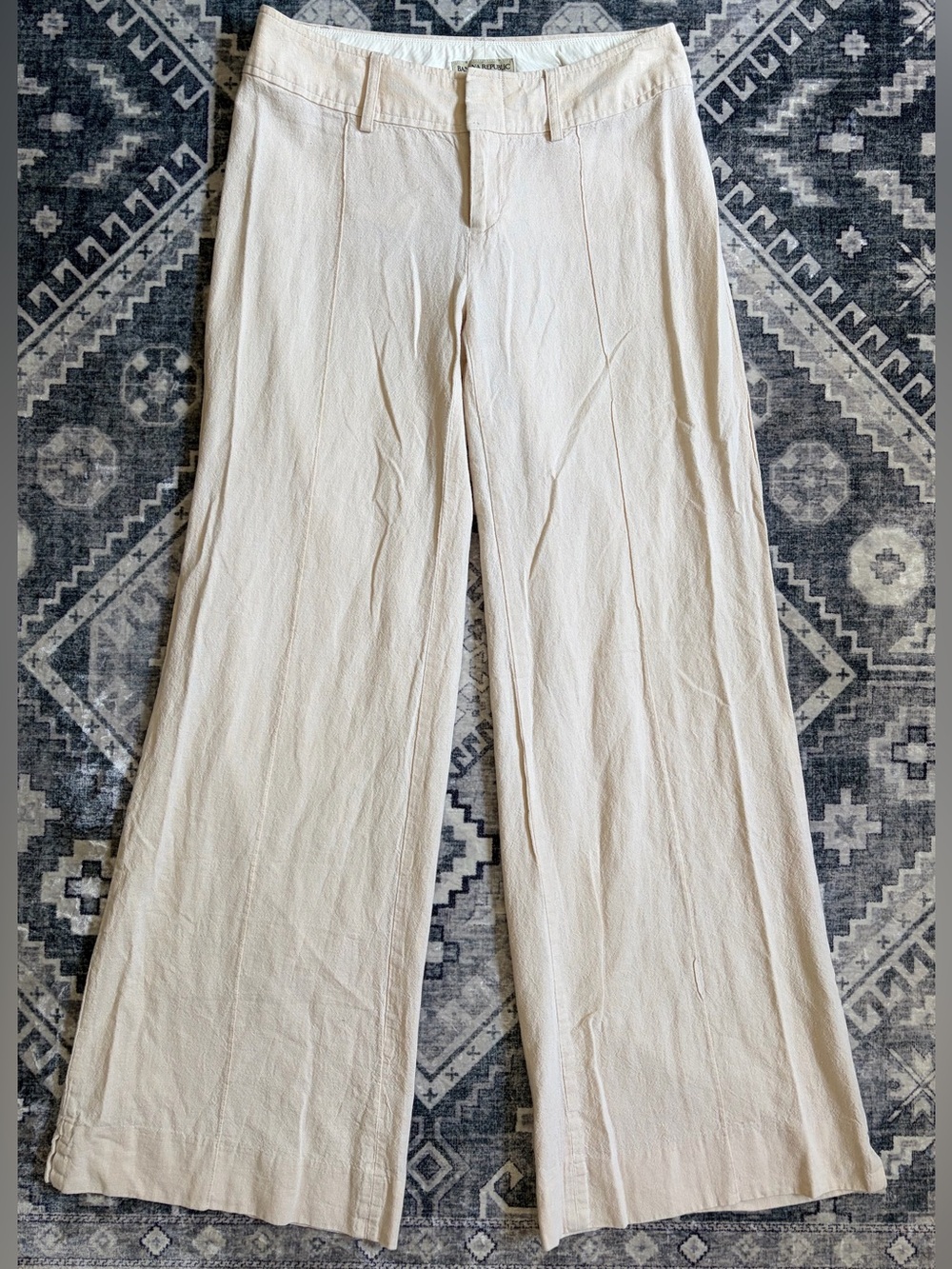Banana Republic Linentt Blend Wide Leg Pants